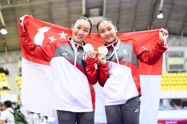 SEA Games 2025: Gymnastics silvers for siblings Emma, Amanda