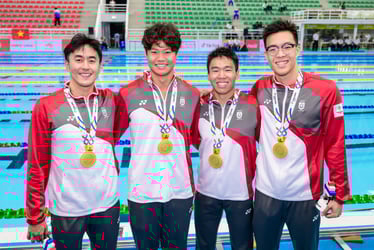 SEA Games 2025: Debutants make their mark as Singapore clinch two more golds in the pool
