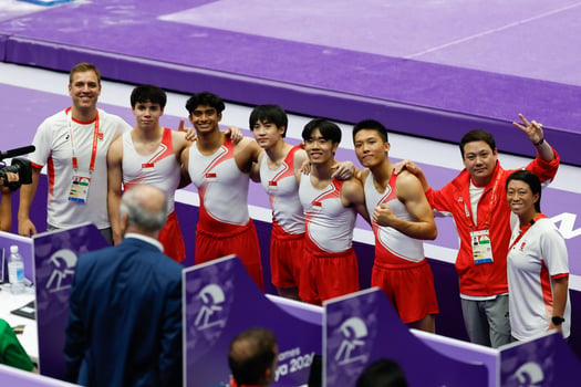 Asian Games 2026: Proud debut for men's artistic gymnasts
