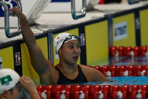 Team Singapore athlete Marina Chan acts as mentor
