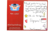 All the best Team Singapore! ...