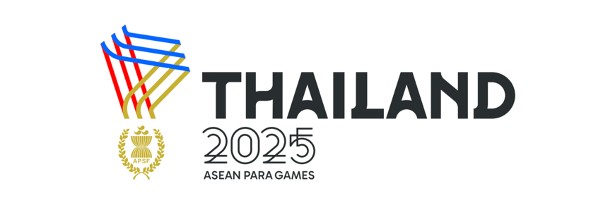 ASEAN Para Games 2025 - Horizontal logo Narrow