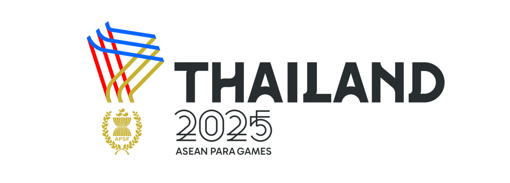 ASEAN Para Games 2025 - Horizontal logo Narrow