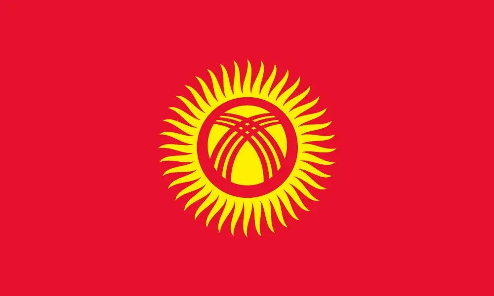 Kyrgyzstan flag