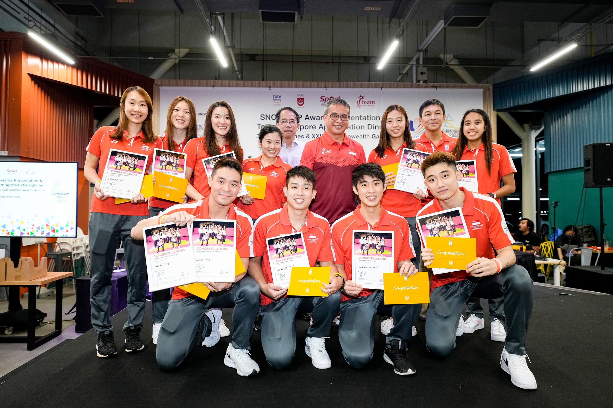 $860,000 presented to TeamSG athletes for their achievements at SEA Games and Commonwealth Games!